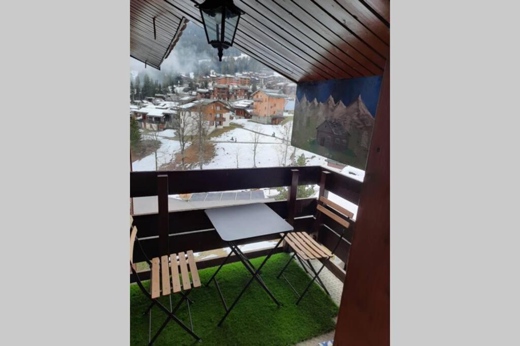 Residence Le Faegot A Valmorel- Studio 4 Personnes Exterior photo