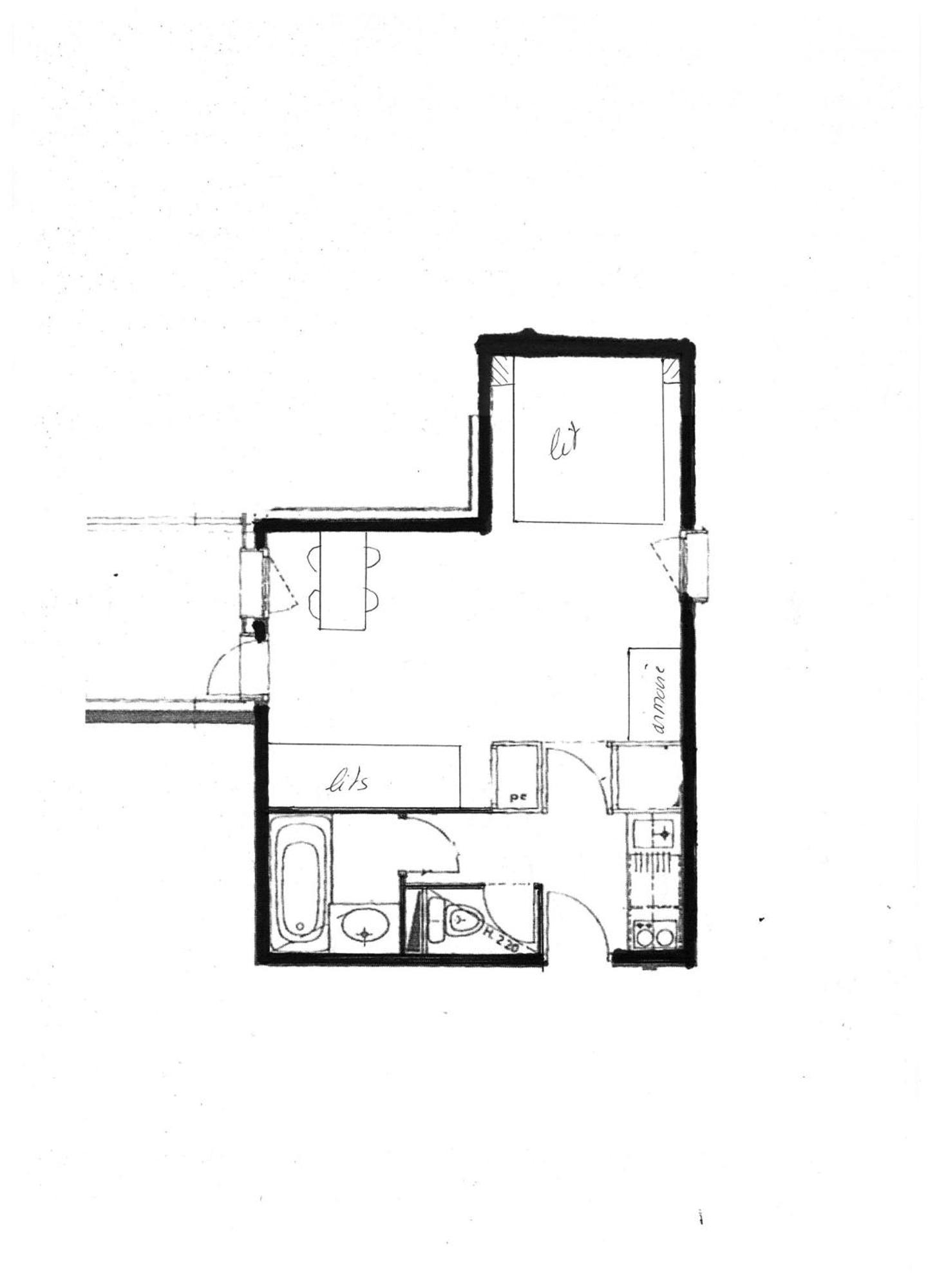 Residence Le Faegot A Valmorel- Studio 4 Personnes Exterior photo